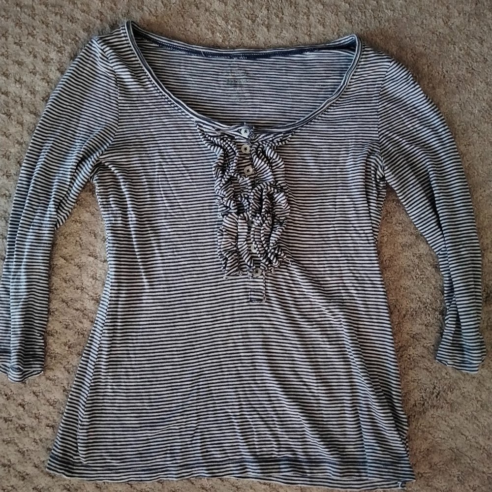 Ruffled Shirt
